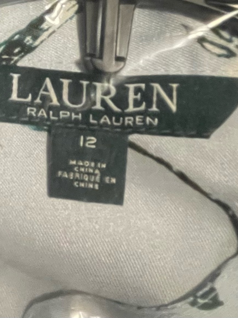 Ralph Lauren Soft Floral Print Drawstring Waist Shirt Dress with pockets - Picture 3 of 5